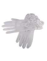 Organza Communion Gloves - Size 8-10