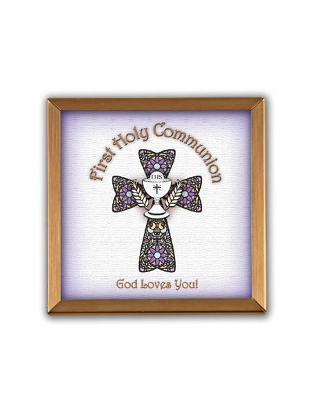 Framed Communion Plaque