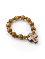 Wooden Communion Decade Rosary Bracelet