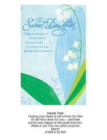 Daughter First Communion Card