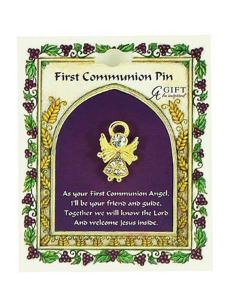 First Holy Communion Angel Pin
